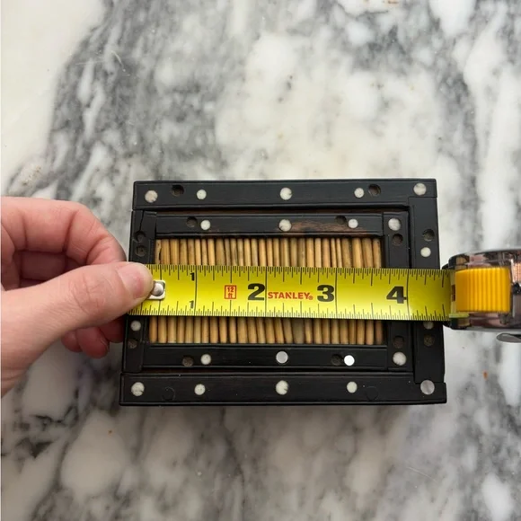 Antique Porcupine Quill Box